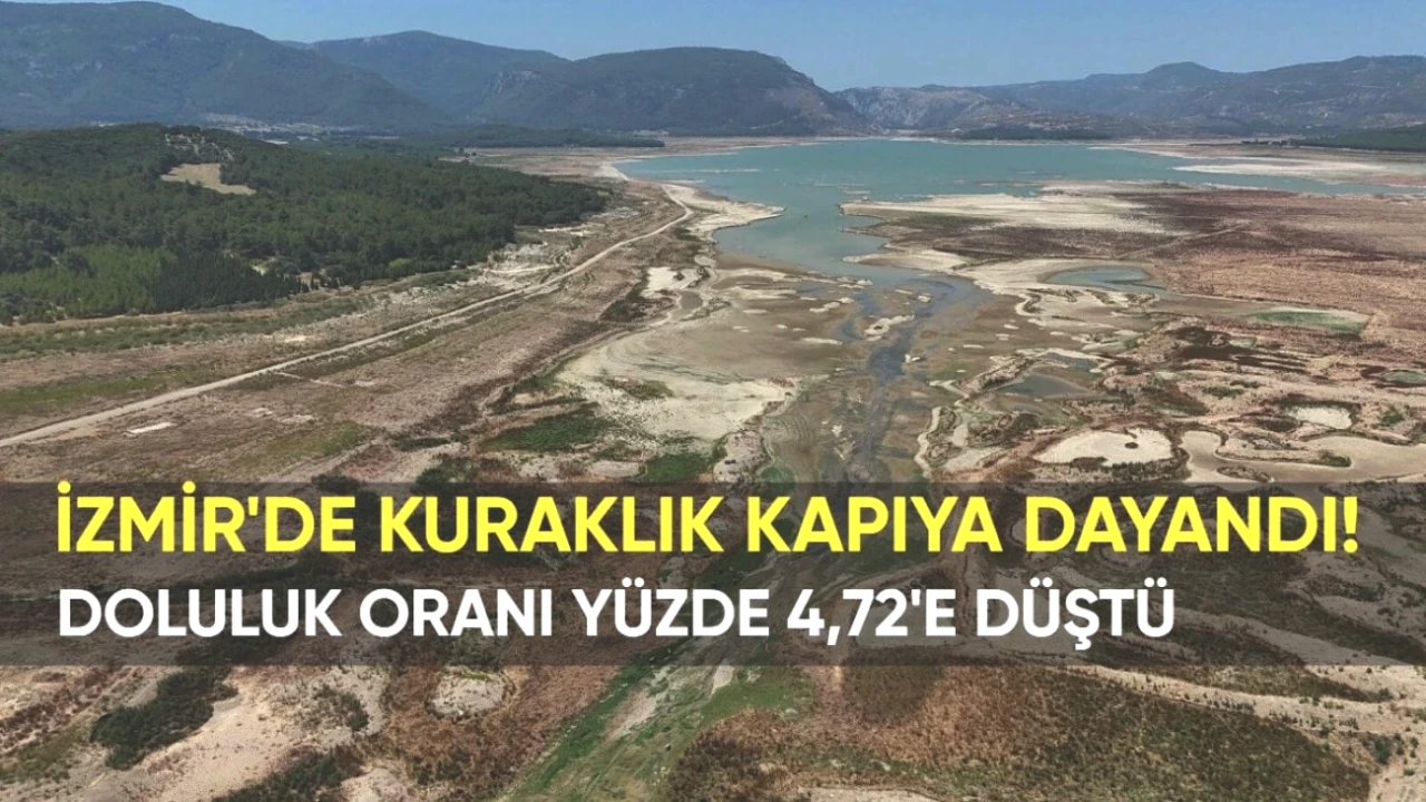 İzmir'de Kuraklık Alarmı! Baraj Doluluk Oranı Şok Edici Düşüşte, Büyükşehir Harekete Geçti!